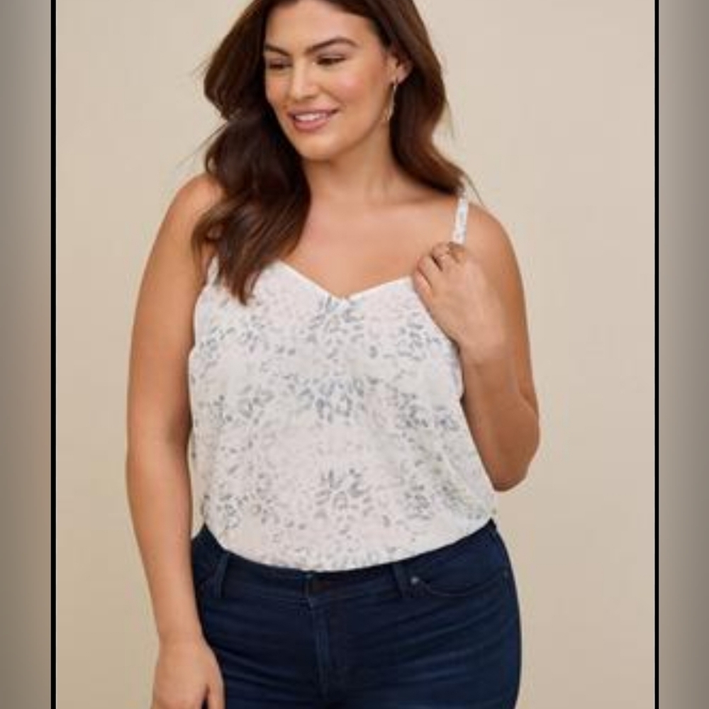 Torrid Sophie Georgette Swing Tank Top